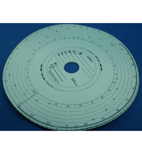 Tachograph Chart K55016 vdo